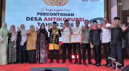 KPK Anugerahi Gampong Panteriek, Satu-satunya Desa Antikorupsi di Banda Aceh